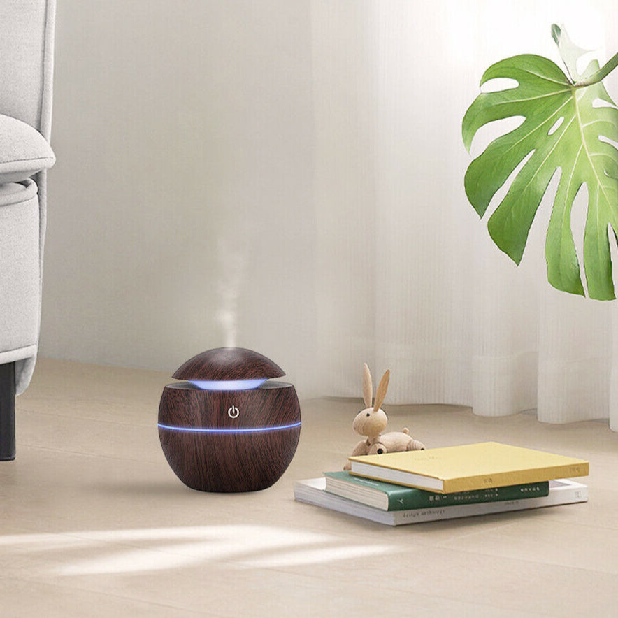Ultrasonic Scent Diffuser & LED Humidifier